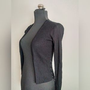 Candie's black cardigan size Small